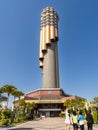 ROI-ET, THAILAND - January 31, 2023 : Roi-Et Tower at Bunga PalanChai, Roi et Province, Thailand