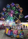 Roiet, Thailand - 20 Feb, 2018 :: Ferris wheel