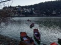 Roing bots in nainital lake utrkhand