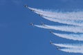 ROKAF T-50 Golden Eagles in formation Royalty Free Stock Photo