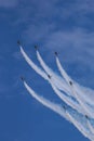 ROKAF T-50 Golden Eagles in formation Royalty Free Stock Photo