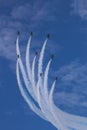 ROKAF T-50 Golden Eagles in formation Royalty Free Stock Photo