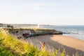 Roker Beach, viewed from Cliffe Park, Sunderland Royalty Free Stock Photo