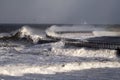 Roker Lighthouse and pier Royalty Free Stock Photo