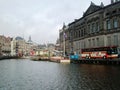 Rokin Canal in Amsterdam, Holland, the Netherlands