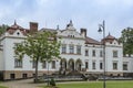Facade of RokiÃÂ¡kis manor in Lithuania