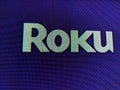 Roku Logo on TV screen