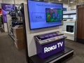 Roku TV on display