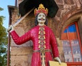 Roland figure in Stadt Nordhausen Rathaus Germany