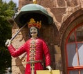 Roland figure in Stadt Nordhausen Rathaus Germany