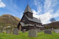 Roldal Stave Church Royalty Free Stock Photo