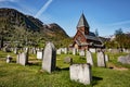 Roldal Stave Church, Norway Royalty Free Stock Photo