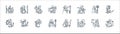 Roleplaying avatars line icons. linear set. quality vector line set such as thief, monk, magician, bow, priest, crossbow, wizard,
