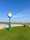 The Rolex Clock on the Ocean Course Golf Course on Kiawah Island in South Carolina