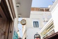 ROLEX clock outdoors, Capri