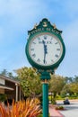 Rolex Clock in Pebble Beach California Royalty Free Stock Photo