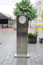 Rolex Clock at the Street in Vaduz, Liechtenstein