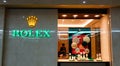 Rolex shop at the Sand Bay shopping mall in Singapore