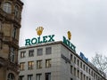 Rolex Store with Big Logos