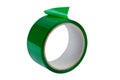 Roll adhesive tape isolated. Royalty Free Stock Photo