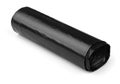 Roll of black plastic polyethylene sheeting Royalty Free Stock Photo