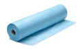 Roll of blue nonwoven fabric Royalty Free Stock Photo