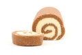 Roll cake Royalty Free Stock Photo