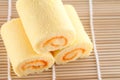 Roll cake orange