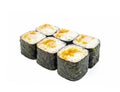 Roll with caviar tuna and white meat fish