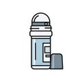 Roll-on Deodorant Vector Icon Royalty Free Stock Photo