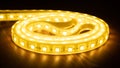 roll of diode strip, led lighting Royalty Free Stock Photo