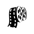 Roll film vector Royalty Free Stock Photo