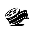 roll film vector Royalty Free Stock Photo