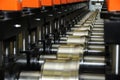 Roll forming production line tools Royalty Free Stock Photo