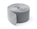 Roll of gray nylon webbing strap