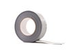 A roll of grey/silver Duct Tape