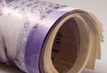 A roll of money Royalty Free Stock Photo