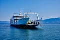 Roll on Roll off Ferry Approaching Dock, Greece