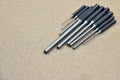 Roll pin punch set tools for remove pin or latch of any mechanic Royalty Free Stock Photo