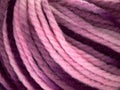 Roll purple wool