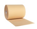 Roll of recycled paper