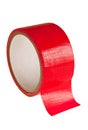 Roll of red duct tape