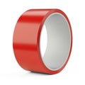 Roll of red insulating scotch duct tape