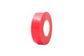 Roll of Red Insulating Tape Royalty Free Stock Photo