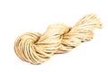 Roll of rope texture,burlap Royalty Free Stock Photo