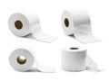 Toilet paper isolated Royalty Free Stock Photo