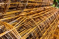 Roll wire mesh steel Royalty Free Stock Photo