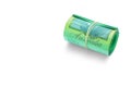 Rolled Australian banknotes isolated on white background with Textfree and clipping path. I Royalty Free Stock Photo