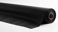 Roll of Black Plastic Sheeting Royalty Free Stock Photo