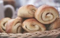 Rolled cinnamon bread